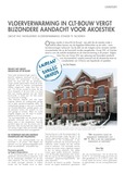 Pelletketel in serristenwoning Overijse - artikel Sanilec